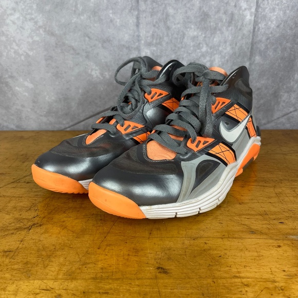 Nike Men’s Lunar 180 Trainers SC Cool Wolf Grey Atomic Orange 630922-002 Sz US 8 main image 5